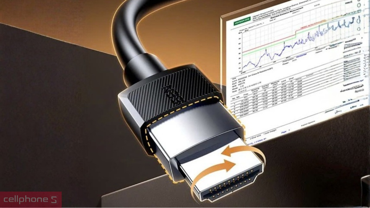 Chất liệu cáp chuyển đổi Ugreen HDMI 2.1 8K HD175 45432 2m
