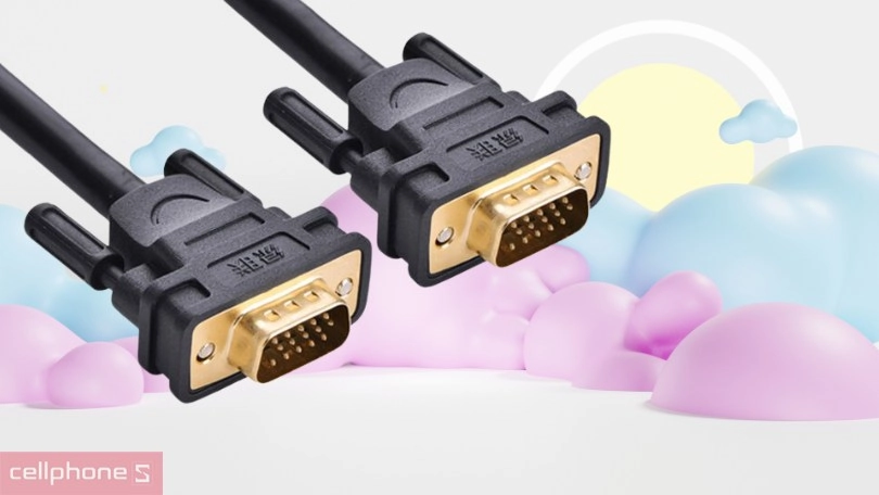 Hiệu suất cáp chuyển đổi Ugreen VGA101 11630 1.5m