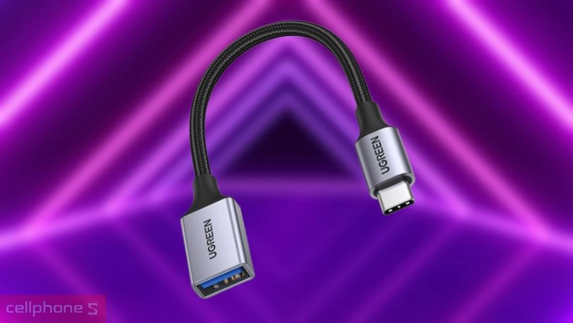Cáp truyền dữ liệu Type-C sang USB Ugreen OTG 70889 - Tương thích tốt