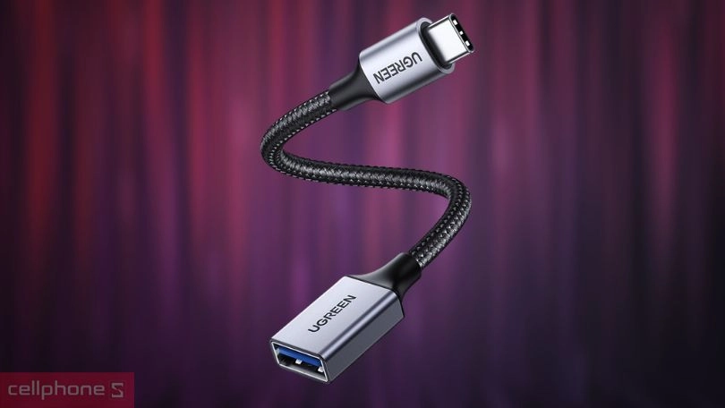 Cáp truyền dữ liệu Type-C sang USB Ugreen OTG 70889 - Tương thích tốt