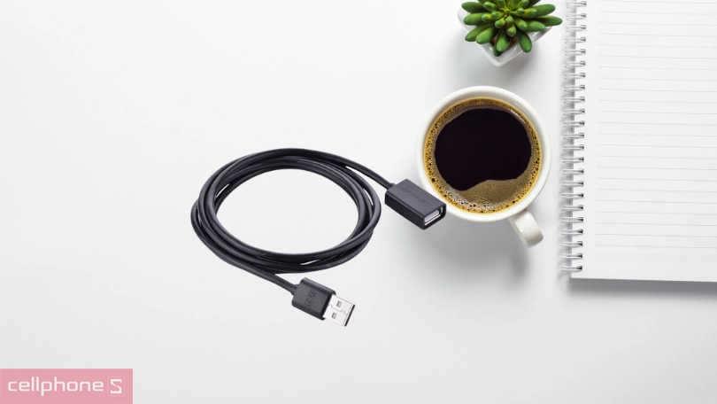 Cáp dữ liệu Ugreen USB 2.0 truyền dữ liệu dài 2M 10316