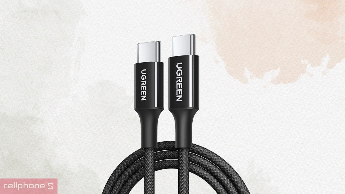 Tốc độ sạc, khả năng tương thích của cáp Type-C to C Ugreen Uno L501 60W 1m