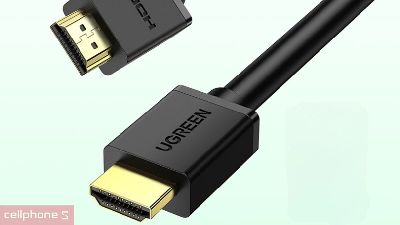 Cáp Ugreen HDMI 2.0 HD104 2M 10107 độ dài 2m, truyền tải nhanh chóng
