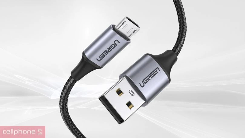 Tốc độ sạc của cáp USB-A to Micro Ugreen US290 60146 1m