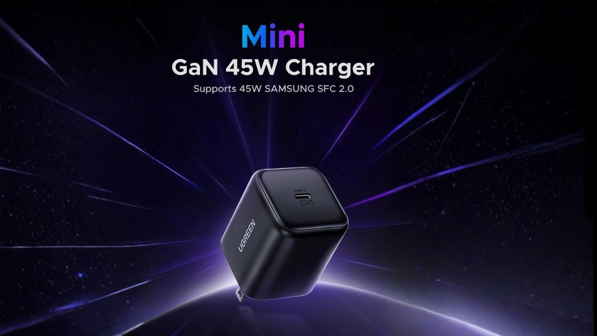 Công suất củ sạc Ugreen GaN 45W (US) X524 65050B