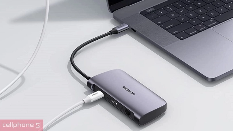 Đánh giá Hub chuyển đổi Ugreen USB-C to HDMI CM121 50852