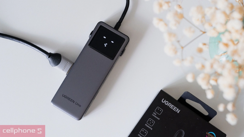 Hub chuyển đổi Ugreen Uno 35998 6 in 1 Type-C 100W - Giải pháp mở rộng mạnh mẽ và tiện lợi