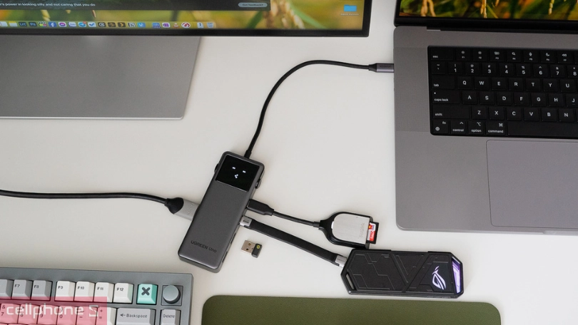 Hub chuyển đổi Ugreen Uno 35998 6 in 1 Type-C 100W - Giải pháp mở rộng mạnh mẽ và tiện lợi