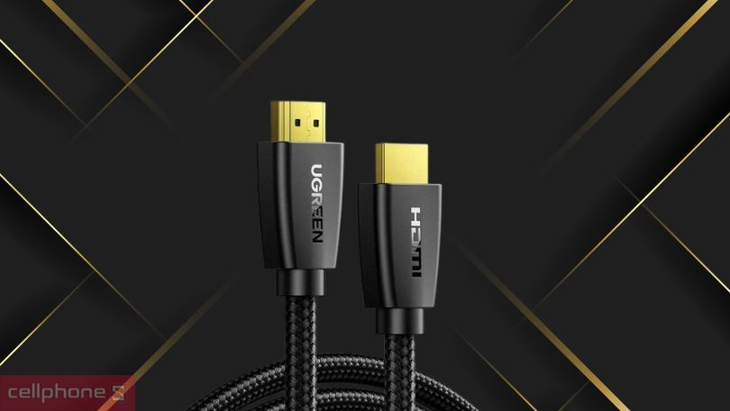 Cáp HDMI 2.0 Ugreen HD118 40411 3M - Chất liệu bền đẹp, truyền tải tốt