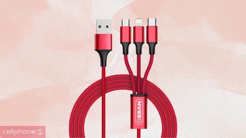 Cáp sạc đa năng nhiều cổng