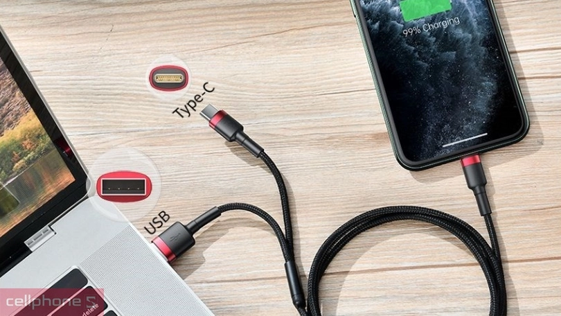 Cáp Lightning 2-in-1