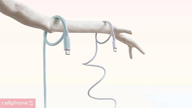 Đánh giá Cáp USB-C to USB-C Anker Powerline Flow III A8553