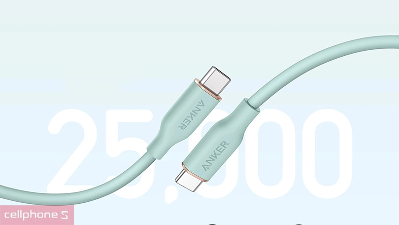 Đánh giá Cáp USB-C TO USB-C Anker Powerline Flow III A8552 0.9M