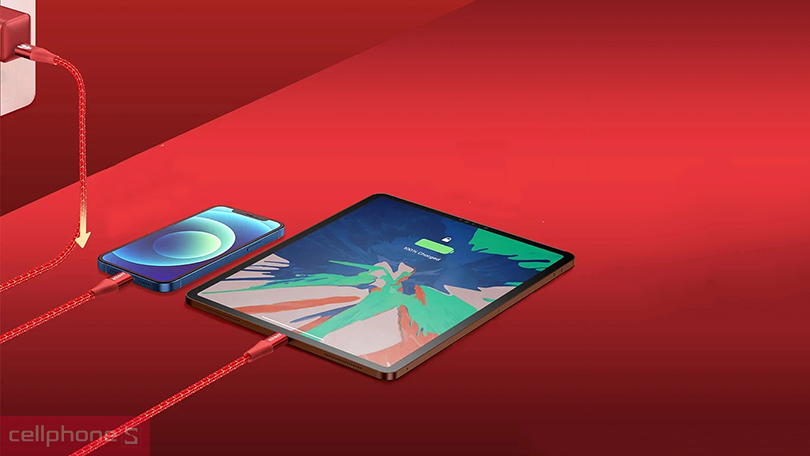 Khả năng sạc và truyền dữ liệu với tốc độ ấn tượng