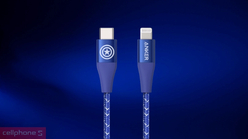 Đánh giá Anker Powerline II USB-C to Lightning (6FT/1.8M) A9551 phiên bản Marvel