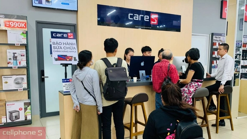 Ưu đãi pin, phụ kiện và hỗ trợ bảo hành từ xa của dịch vụ bảo hành CareS Macbook Air 13 inch M2