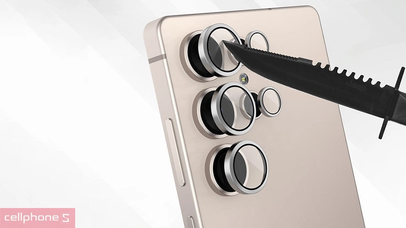 Cấu tạo dán camera Samsung Galaxy S25 Ultra Zeelot Pishield