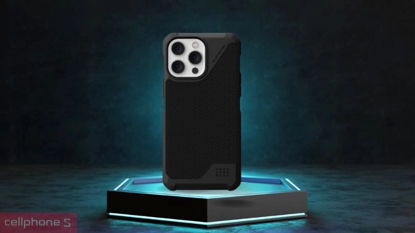 Ốp lưng iPhone 15 Pro Max chống sốc Metropolis LT hỗ trợ sạc Magsafe cao cấp, bền bỉ