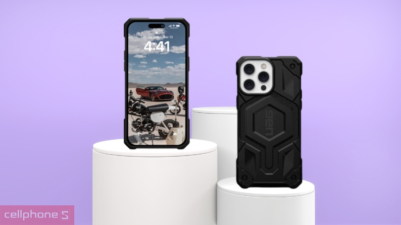 Ốp lưng iPhone 15 Pro Max UAG Monarch with Magsafe - Chống sốc hiệu quả với cấu trúc 5 lớp