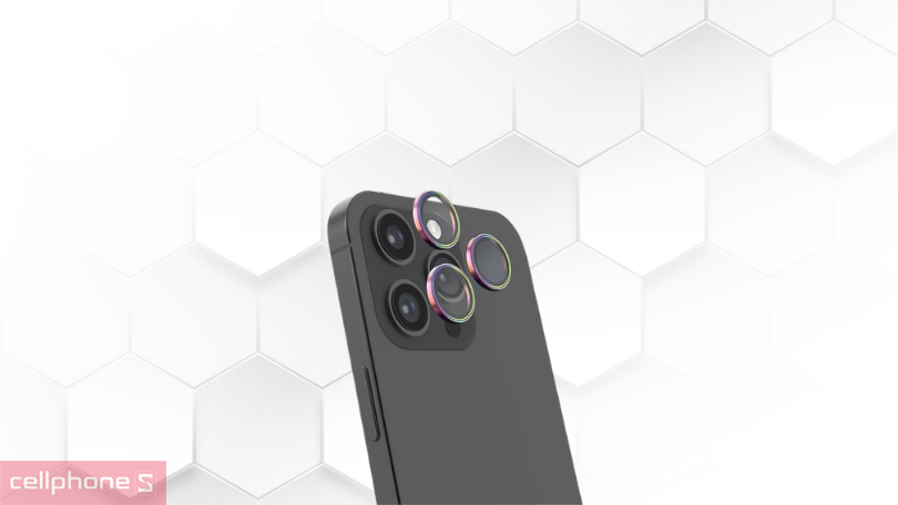 Dán màn hình iPhone 15 Pro dán JCPAL bảo vệ camera – Chống trầy toàn diện