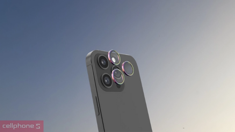 Dán màn hình iPhone 15 Pro dán JCPAL bảo vệ camera – Chống trầy toàn diện