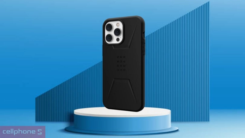 Ốp lưng iPhone 15 Pro Max UAG Civilian with Magsafe – Bảo vệ chuẩn quân đội