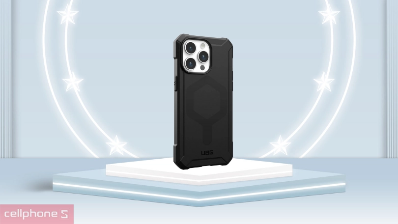 Ốp lưng iPhone 15 Pro Max UAG Essential Armor With Magsafe - Kết cấu nhẹ, đầy tiện ích