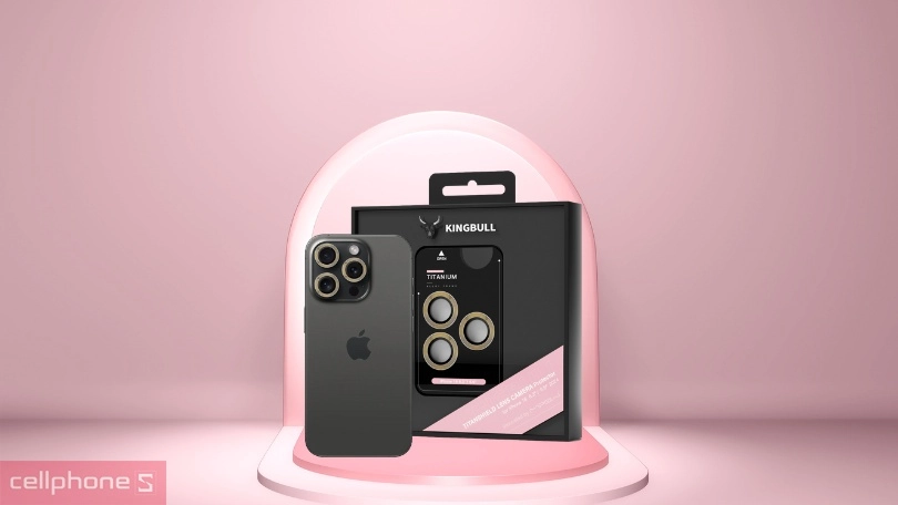 Chất liệu dán camera iPhone 16 Pro/16 Pro Max Mipow