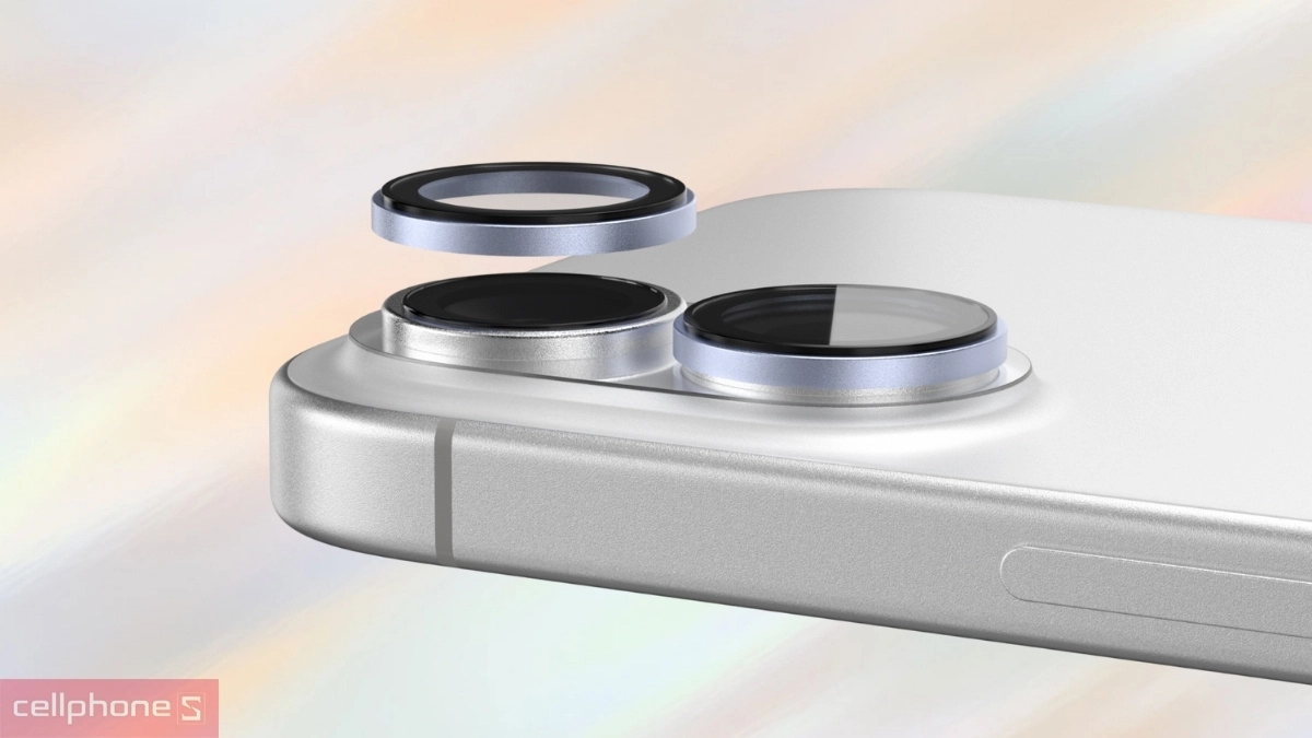 Khả năng bảo vệ toàn diện cho cụm camera của miếng dán camera iPhone 17 Zagg Premium