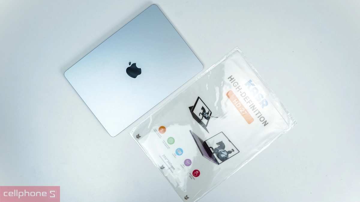 Thiết kế dán màn hình Laptop/Macbook KASR PPF 15-16 inch full