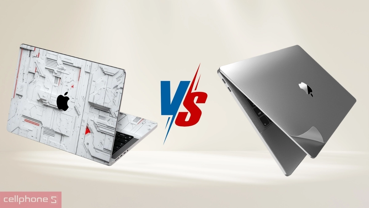 Phân biệt giữa dán decal và dán PPF laptop