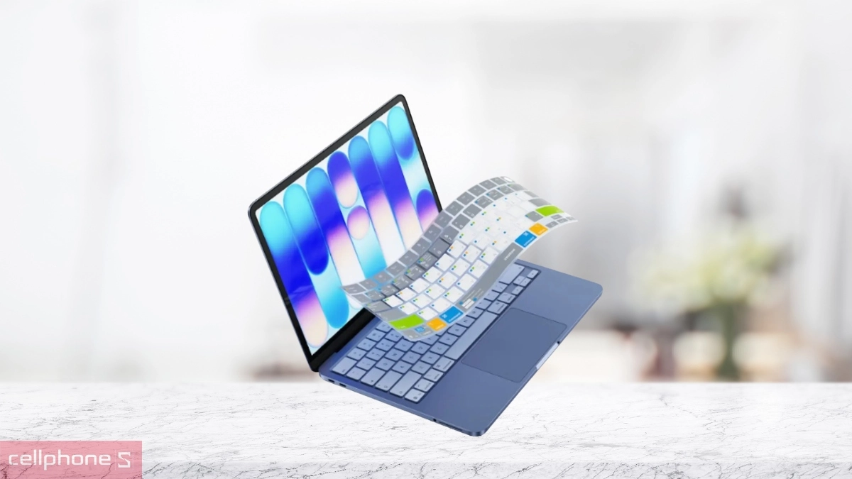Ngăn bụi bẩn và vết hằn bàn phím lên màn hìn