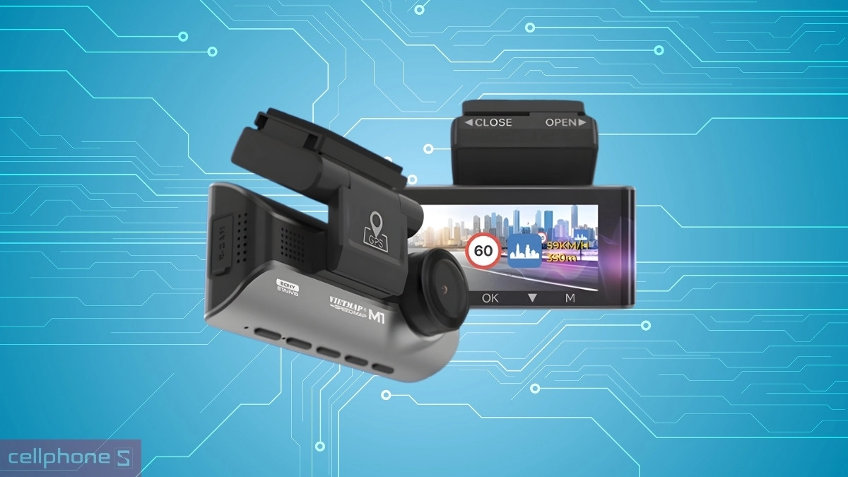 Cảnh báo trên camera hành trình cho ô tô