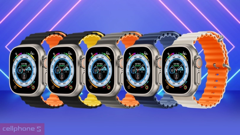 Chất liệu, thiết kế dây đeo Apple Watch Devia Deluxe Series Sport 6 Two Tone 38/40/41/41mm