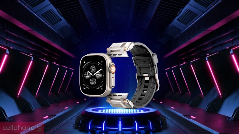 Dây đeo Apple Watch 42/44/45/49mm Spigen Durapro Armor - Nâng tầm phong cách cùng độ bền tuyệt vời