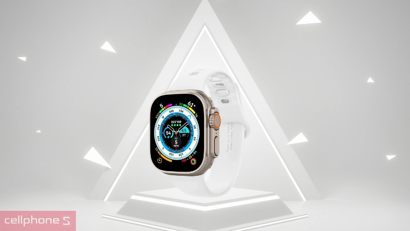 Dây đeo Apple Watch 49/45/44/42mm Spigen Silicon Fit