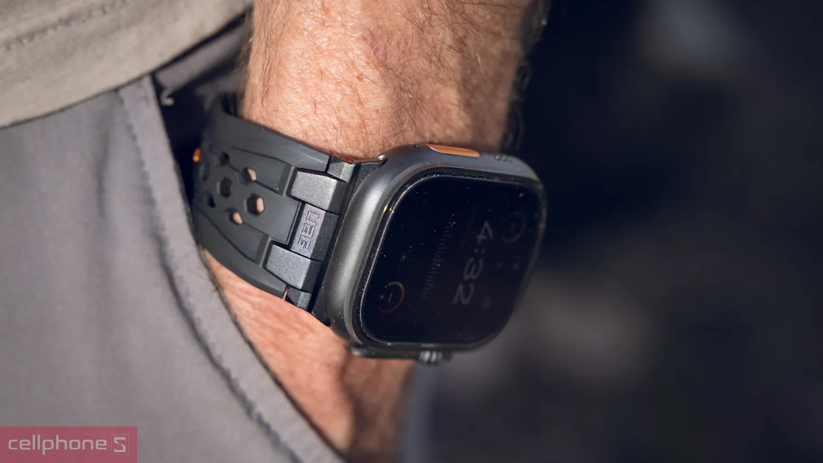 Chất liệu cao cấp dây đeo Apple Watch UAG Monarch 44/45/46/49mm