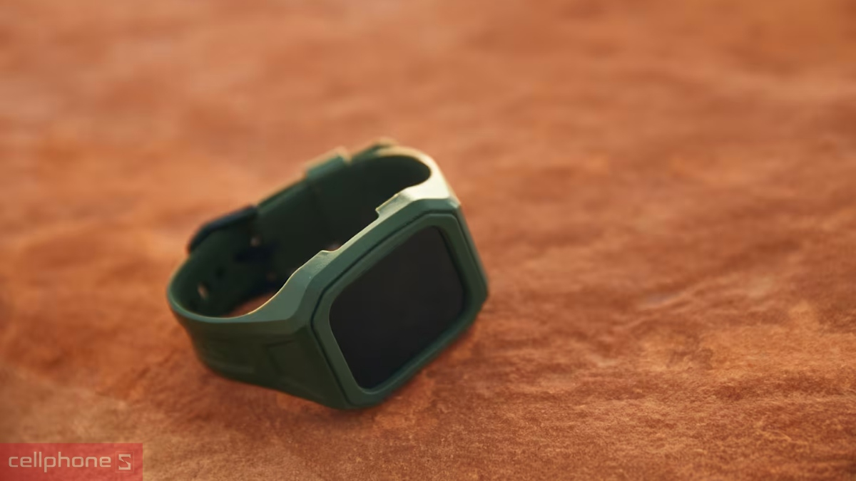 Tích hợp combo ốp viền + dây đeo Apple Watch UAG Scout Plus 45mm Mallard