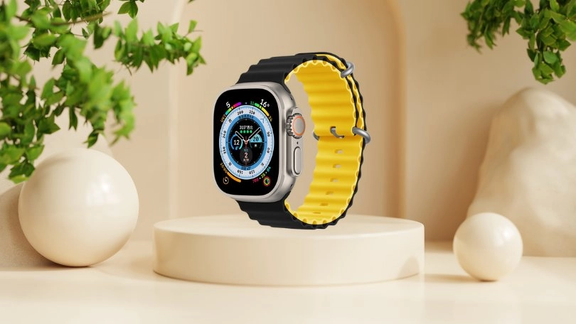 Dây đeo Apple Watch Devia Deluxe Series Sport 6 Two Tone 44 - 45 - 46 - 49mm năng động, bền bỉ