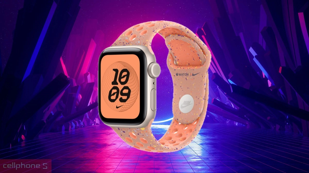 Dây đeo Apple Watch Nike Sport Band 42mm S/M - Tông màu hiện đại, họa tiết ngẫu nhiên