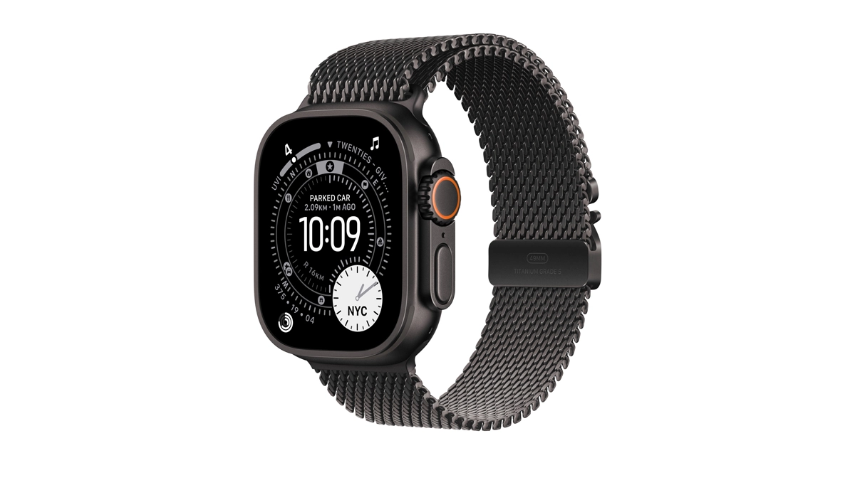 Dây đeo Apple Watch Titanium Milanese Loop 44/45/46/49mm – Thiết kế tinh tế hiện đại