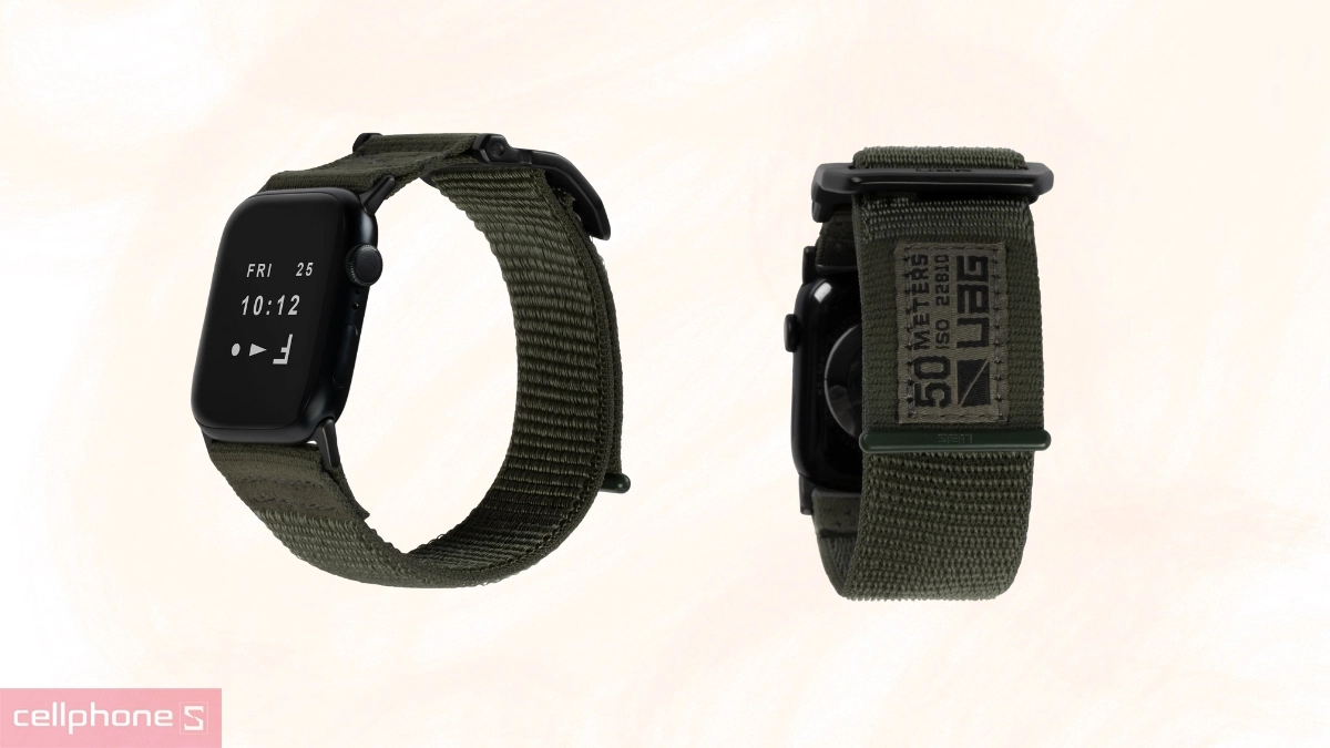 Dây đeo Apple Watch UAG Active v2 (44/45/46/49mm) - Bền bỉ, siêu chắc chắn