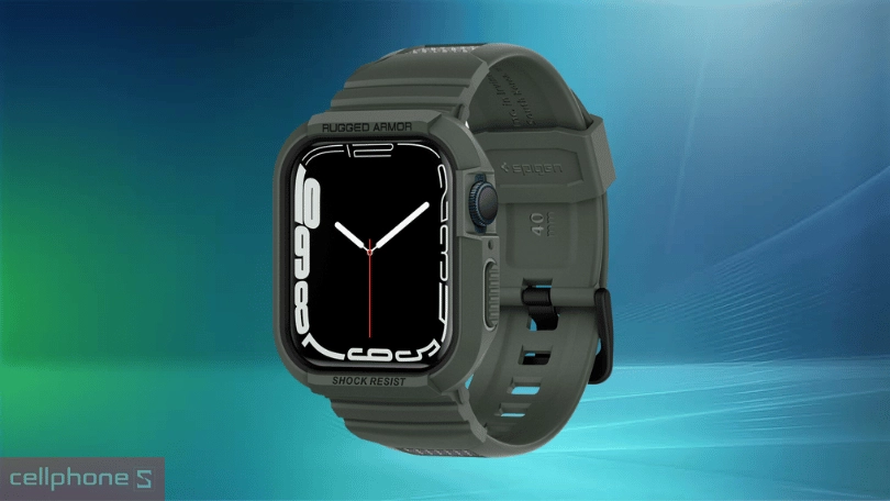 Dây đeo Apple Watch Spigen Rugged Armor Pro 45/44 mm