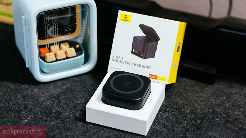 Đế sạc không dây Baseus Magpro 25W 2 in 1 magnetic – Sạc nhanh tiện lợi