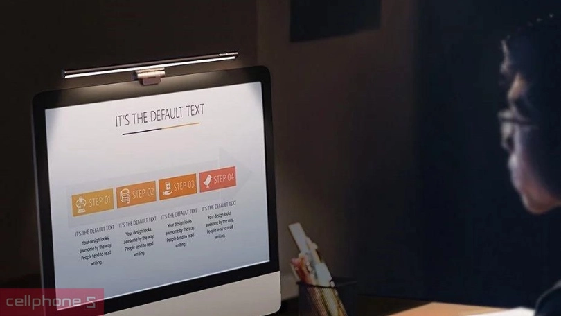 Đèn treo màn hình Baseus i-Wok Series Work Youth Edition - Thiết kế tiện lợi