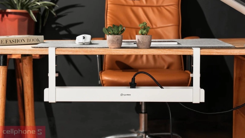 Khay giấu dây kẹp bàn Hyperwork HPW-CM01