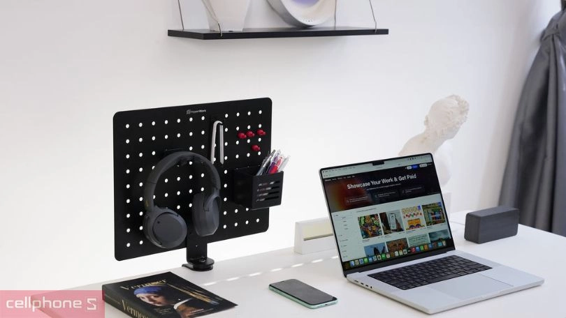 Bảng treo đồ xoay Hyperwork Omni Board HPW-PG03 - Công năng, thiết kế 360 độ