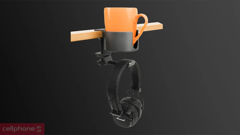 Giá để cốc kẹp bàn HyperWork CH01 – Đa năng và tiện lợi