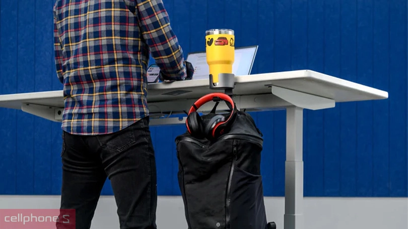 Giá để cốc kẹp bàn HyperWork CH01 – Đa năng và tiện lợi