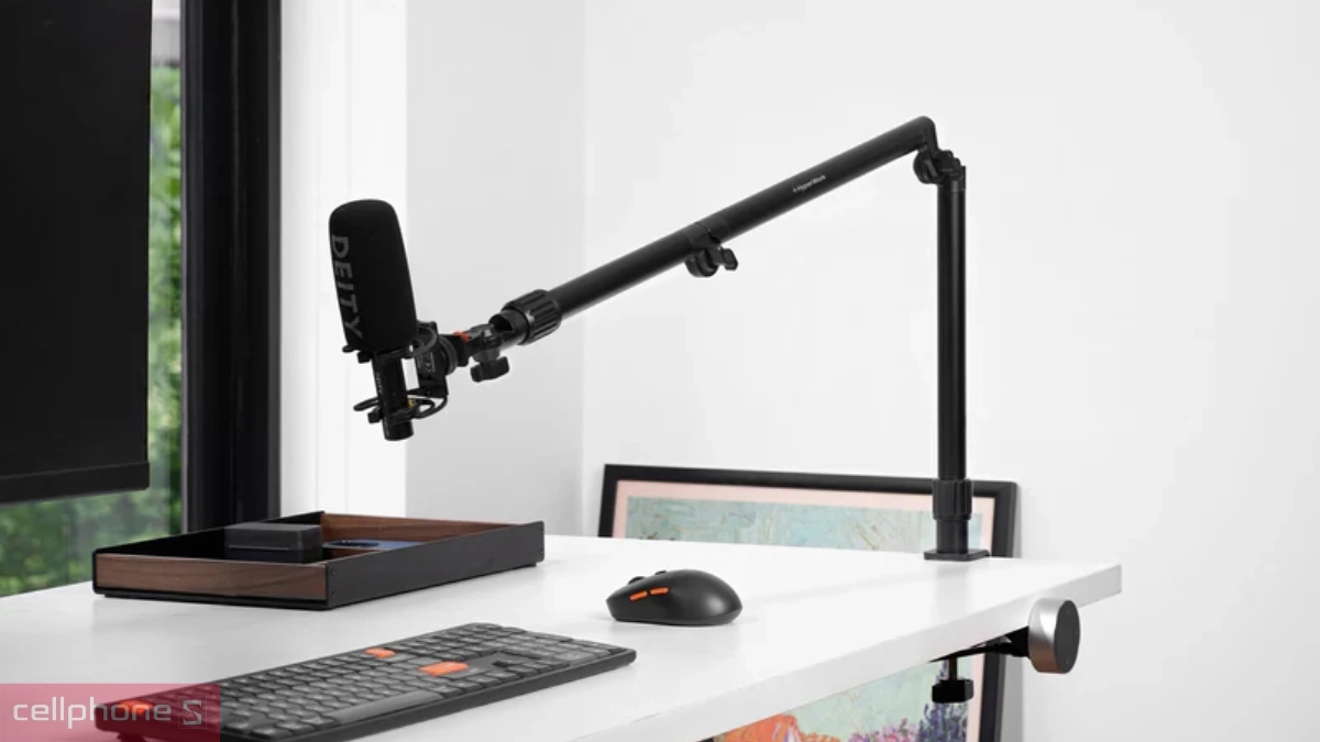 Giá đỡ Microphone Hyperwork MA01-G3 - Thiết kế sang trọng và thích hợp nhiều thiết bị
